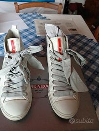 sneakers donna Prada tg 37 in pelle 