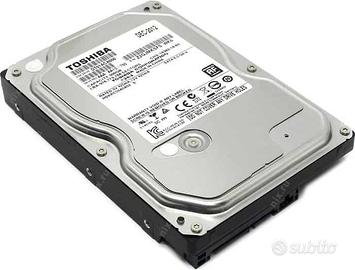 hard disk 500gb toshiba 3.5 nuovo sigillato