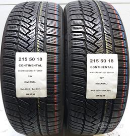 2 GOMME 215 50 18 CONTINENTAL BR1031