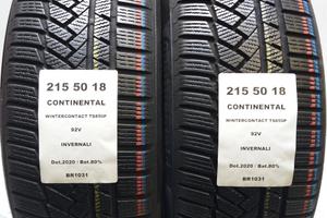 2 GOMME 215 50 18 CONTINENTAL BR1031