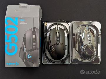 Logitech G G502 HERO Mouse Gaming 25,600 DPI