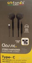 Auricolari con filo con connettore Type-C