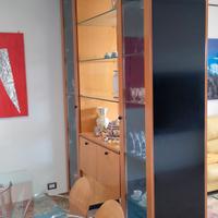 Mobile soggiorno in legno di noce originale 