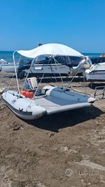 gommone catamarano 2.80 + motore  envirude 56 cv