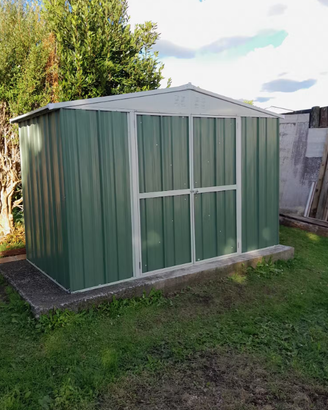 Box giardino lamiera zincata 327x155cm verde