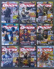 *ORIGINALI* 17 riviste WIN MAGAZINE GIOCHI winmaga