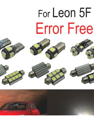 KIT LAMPADE LED INTERNE PER SEAT LEON MK3 5F 5F1 5