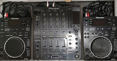 Pioneer cdj 350 e djm 800