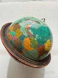 Raro mappamondo 1950