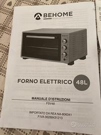 forno elettrico 48 L