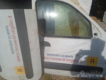 portiere, cofano, paraurti Kangoo Renault 2001