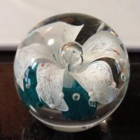 Ferma carte in vetro di Murano.