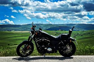 Harley 883 Iron step 1