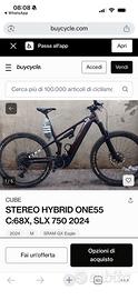 E bike cube utilizzata due volte. Taglia M