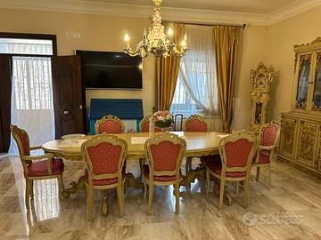 Tavolo veneziano 3m in legno laccato 700