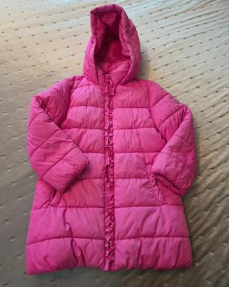 Piumino Original Marines 6/7 anni lungo fucsia
