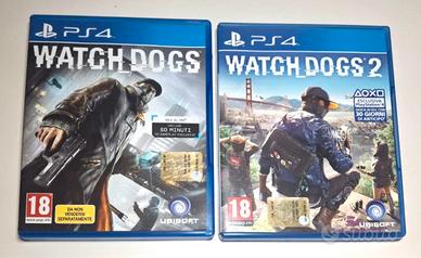 Watch Dogs 1 & 2 Bundle PS4