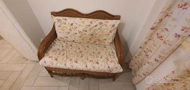 Divano in rattan