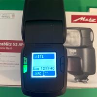 Flash Metz Megablitz 52 AF1 Digital For Nikon