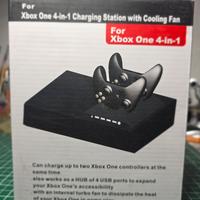 Stazione di caricam. 4 in 1  con Ventola xbox one
