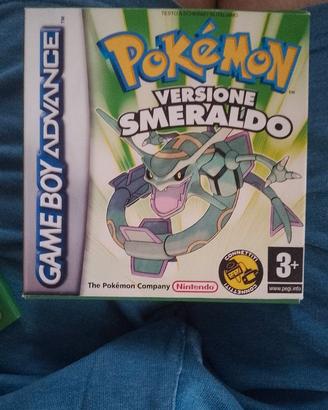 Scatola Replica Pokémon Smeraldo GBA - Repro Box
