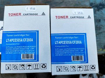 Toner HP CE-505A compatibile X2