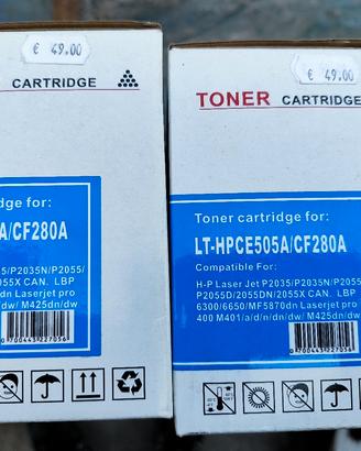 Toner HP CE-505A compatibile X2