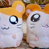 Set Peluche vintage criceti cartoon anime Hamtaro