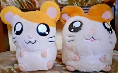 Set Peluche vintage criceti cartoon anime Hamtaro