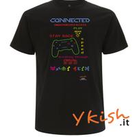 T-shirt S M L XL nuova 100% cotone biologico gioco
