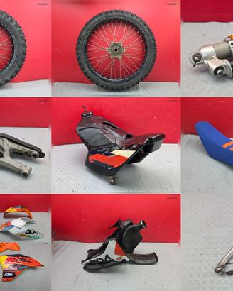 RICAMBI CARENE KTM EXC-F 250 4T 2008 2011
