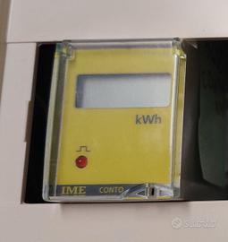 contatore energia IME monofase conta kWh 2DIN