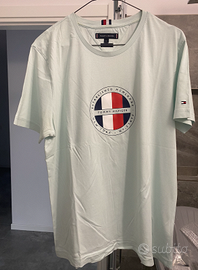 Maglietta Tommy Hilfiger Menta Taglia L