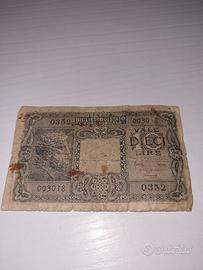 banconota 10 lire