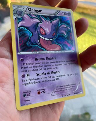 Carta pokemon gengar holo