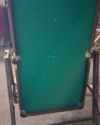 ping pong & biliardo pieghevole