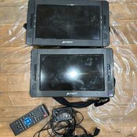 Monitor dvd auto doppio