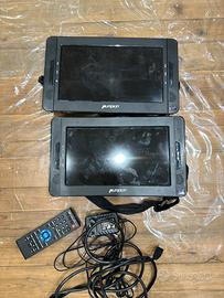 Monitor dvd auto doppio