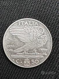 Moneta 50 centesimi da collezione