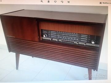 Radio giradischi d'epoca 