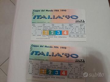 Biglietti Inghilterra vs Egitto Italia 90