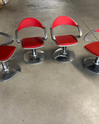 Sedie space age vintage AVG industries