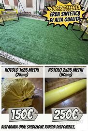 Rotoli erba sintetica