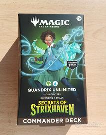 Magic Mazzo Commander "Quandrix Unlimited" ENG 