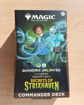 Magic Mazzo Commander "Quandrix Unlimited" ENG 