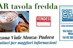639/25 BAR TAVOLA FREDDA mq 40 zona Monza/Padova