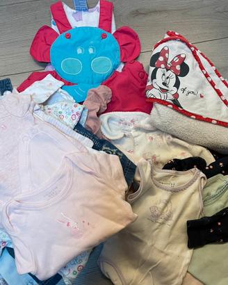 Abbigliamento bambina 0-18 mesi