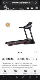 Tapis roulant jk fitness