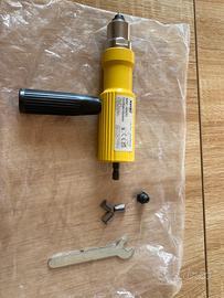 Adattatore rivettatrice KATSU per trapano – NUOVO