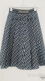 Gonna Dior blu taglia IT 44